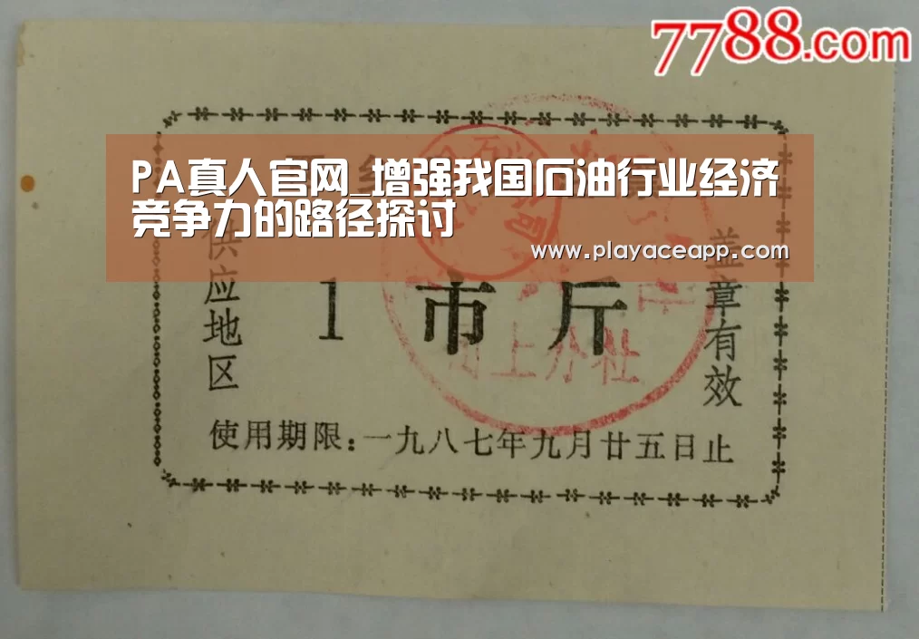 PA真人官网_增强我国石油行业经济竞争力的路径探讨(图3) PA真人集团
